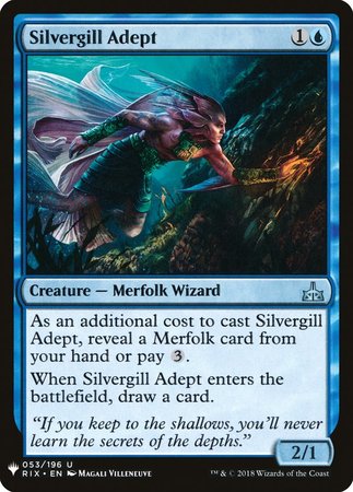 Silvergill Adept [Mystery Booster]-1