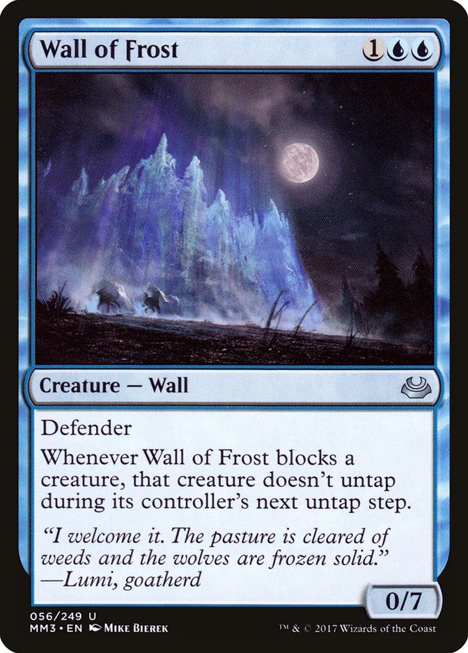 Wall of Frost [Modern Masters 2017]-1