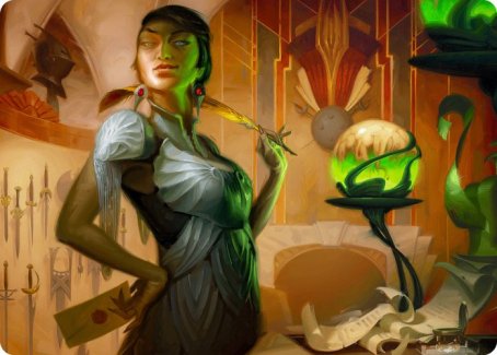 Mari, the Killing Quill Art Card [Streets of New Capenna Art Series]-1