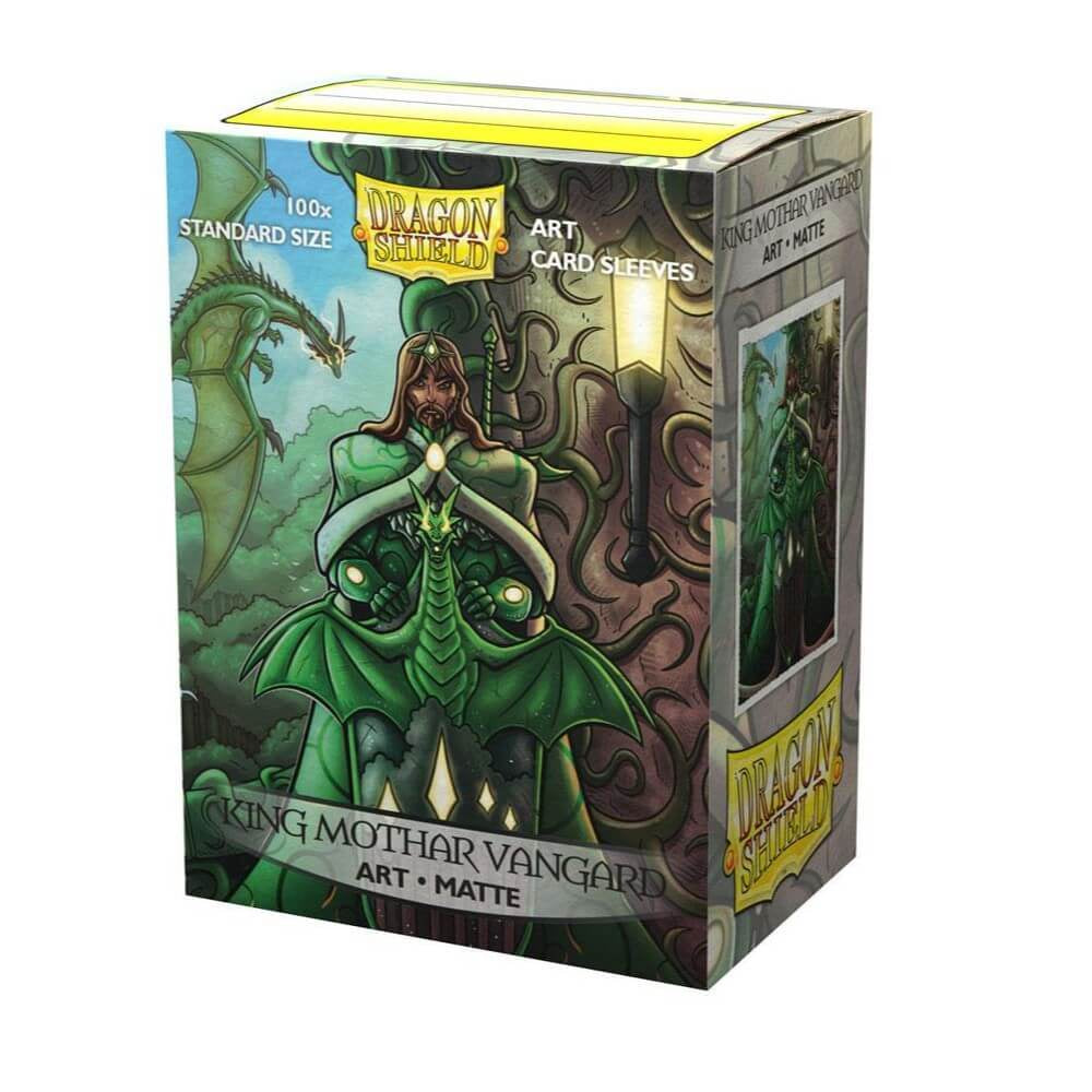 Sleeves - Dragon Shield - Box 100 - MATTE Art - King Mothar Vanguard-1