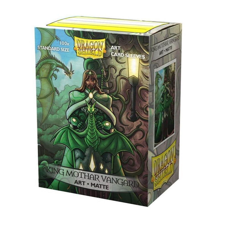 Sleeves - Dragon Shield - Box 100 - MATTE Art - King Mothar Vanguard-1