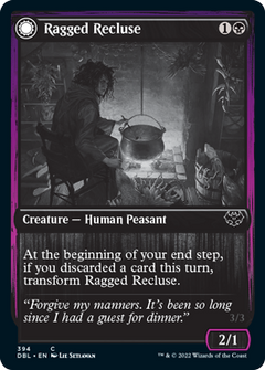Ragged Recluse // Odious Witch [Innistrad: Double Feature]-1