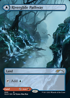 Riverglide Pathway // Lavaglide Pathway (Borderless) [Secret Lair: Ultimate Edition]-1