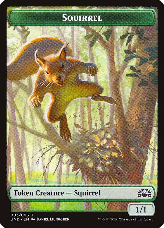 Beeble // Squirrel Double-Sided Token [Unsanctioned Tokens]-2