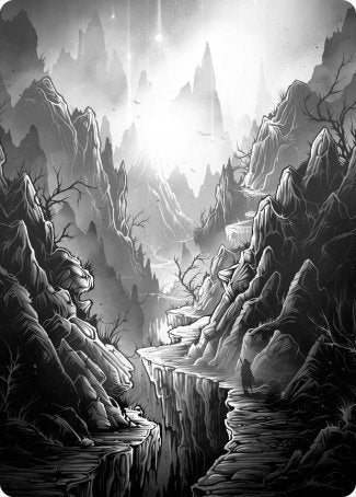 Mountain Art Card [Innistrad: Midnight Hunt Art Series]-1