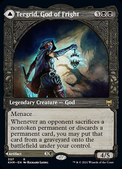 Tergrid, God of Fright // Tergrid's Lantern (Showcase) [Kaldheim]-1