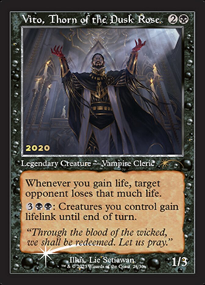 Vito, Thorn of the Dusk Rose [30th Anniversary Promos]-1