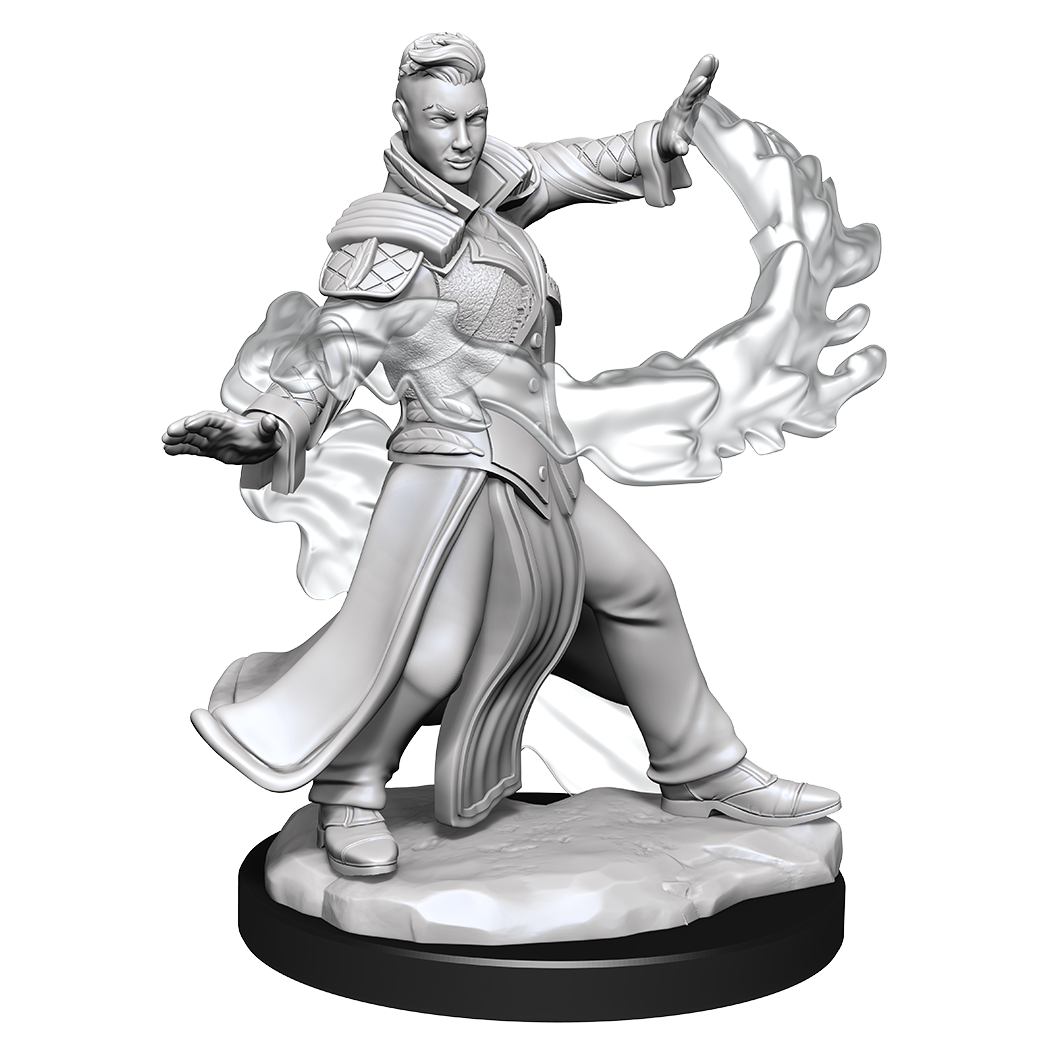 Magic the Gathering Unpainted Miniatures Killian & Dina (2)-1