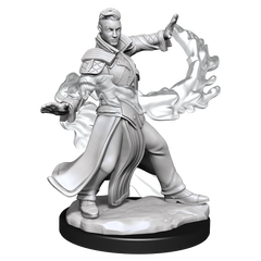 Magic the Gathering Unpainted Miniatures Killian & Dina (2)-1