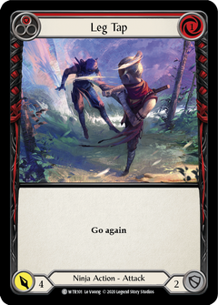 Leg Tap (Red) [U-WTR101] (Welcome to Rathe Unlimited)  Unlimited Rainbow Foil-1