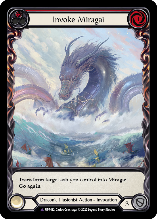 Invoke Miragai // Miragai (Marvel) [UPR012] (Uprising)  Cold Foil-1