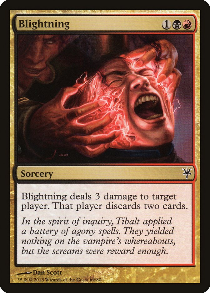 Blightning [Duel Decks: Sorin vs. Tibalt]-1
