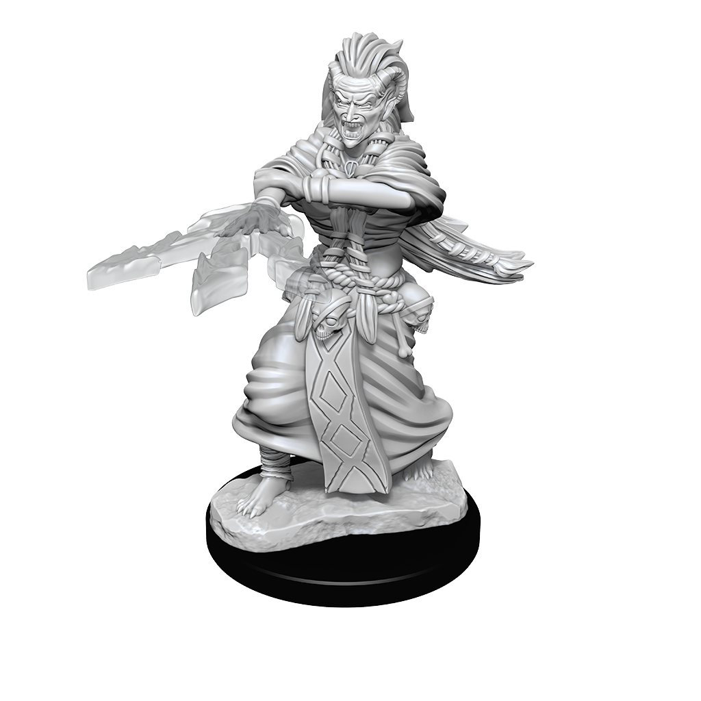 D&D Nolzurs Marvelous Unpainted Miniatures Night Hag & Dusk Hag-1