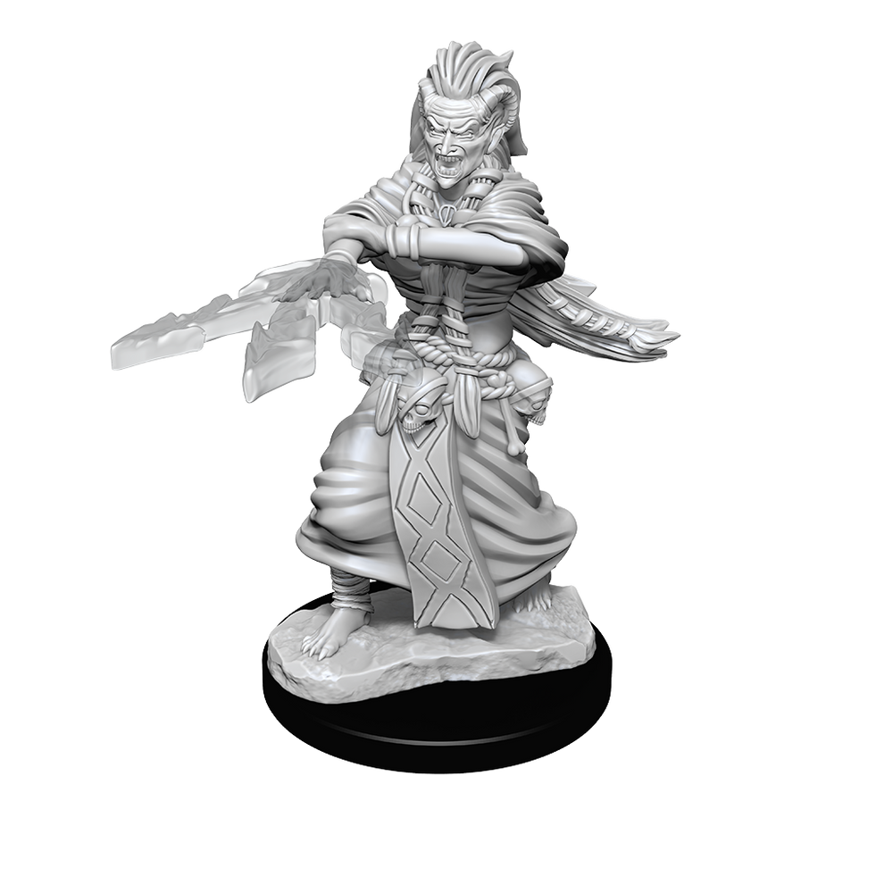 D&D Nolzurs Marvelous Unpainted Miniatures Night Hag & Dusk Hag