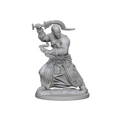 Pathfinder Deep Cuts Unpainted Miniatures Human Male Monk-1