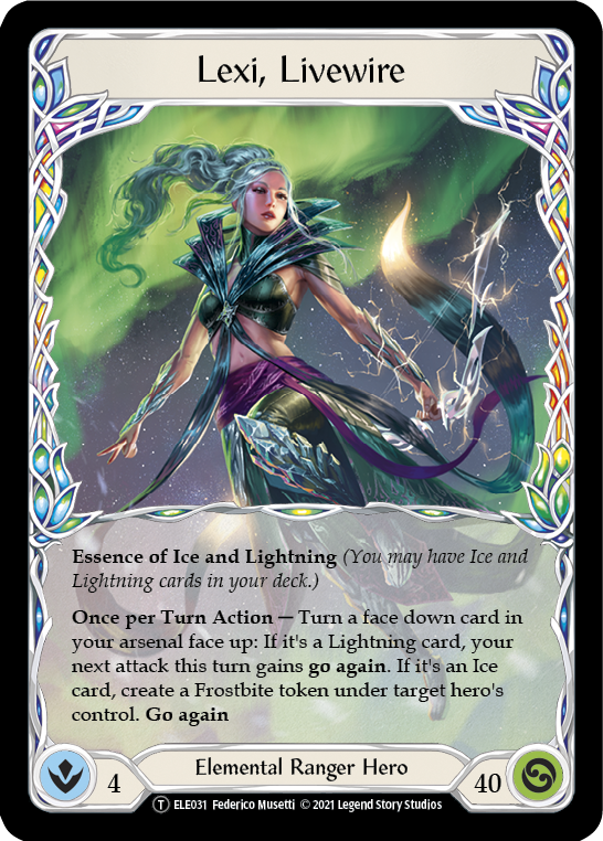 Lexi, Livewire // Rosetta Thorn [U-ELE031] (Tales of Aria Unlimited)  Unlimited Normal-1