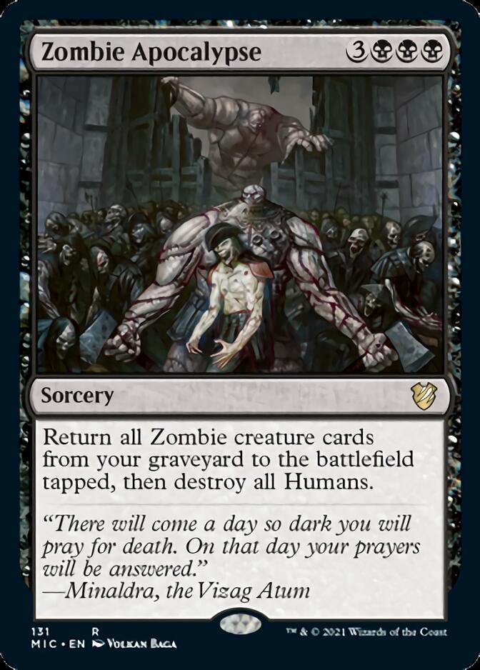 Zombie Apocalypse [Innistrad: Midnight Hunt Commander]-1
