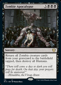 Zombie Apocalypse [Innistrad: Midnight Hunt Commander]-1