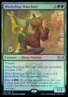 Workshop Warchief [Streets of New Capenna Prerelease Promos]-1