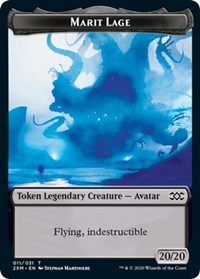 Marit Lage // Saproling Double-Sided Token [Double Masters Tokens]-1