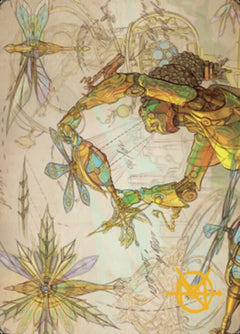 Inspiring Statuary Art Card (Gold-Stamped Signature) [The Brothers' War Art Series]-1