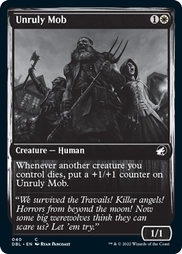 Unruly Mob [Innistrad: Double Feature]-1