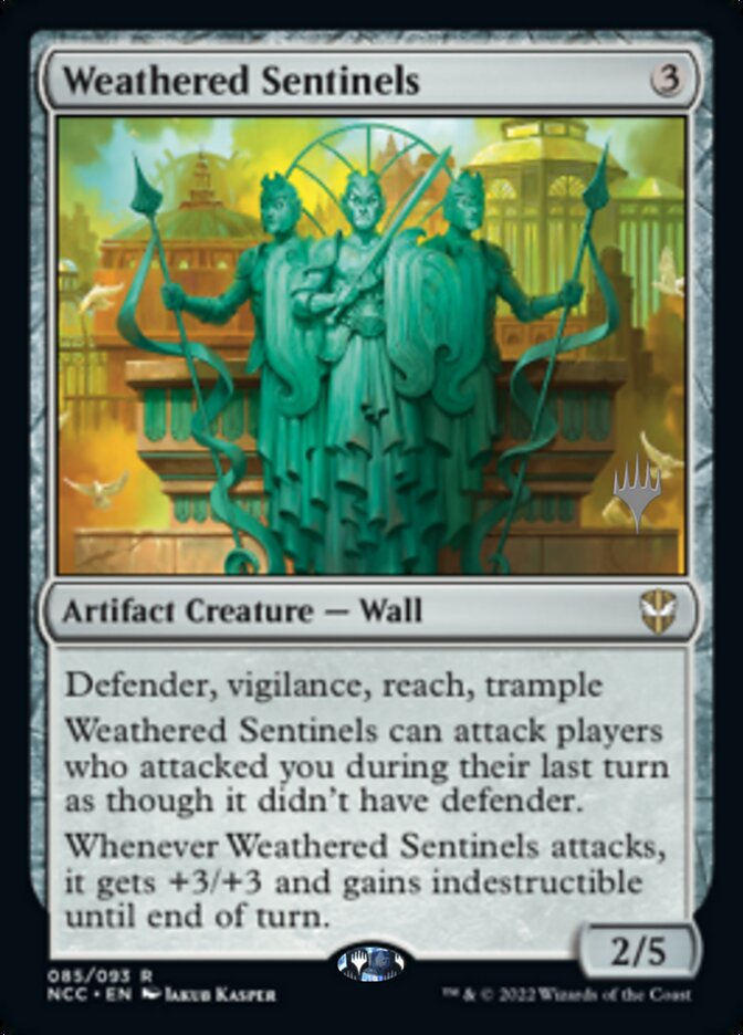 Weathered Sentinels (Promo Pack) [Streets of New Capenna Commander Promos]-1
