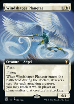 Windshaper Planetar (Extended Art) [Commander Legends: Battle for Baldur's Gate]-1