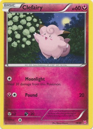 Clefairy (19/30) [XY: Trainer Kit 1 - Wigglytuff]-1