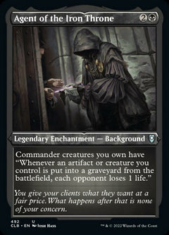 Agent of the Iron Throne (Foil Etched) [Commander Legends: Battle for Baldur's Gate]-1