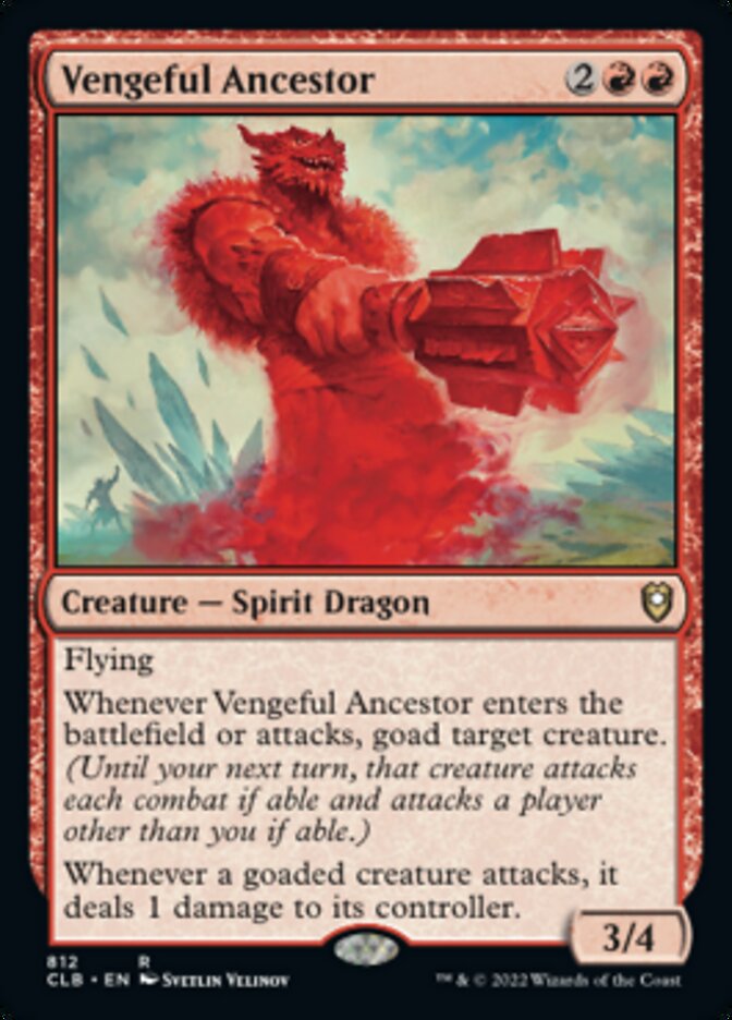 Vengeful Ancestor [Commander Legends: Battle for Baldur's Gate]-1