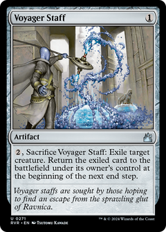 Voyager Staff [Ravnica Remastered]-1
