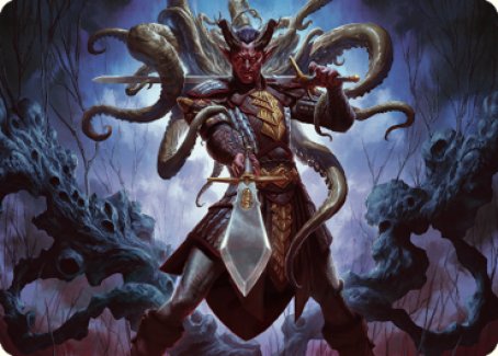 Zevlor, Elturel Exile Art Card (42) [Commander Legends: Battle for Baldur's Gate Art Series]-1