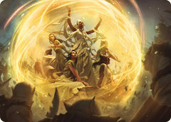 Heroic Intervention Art Card [The Lord of the Rings: Tales of Middle-earth Art Series]-1
