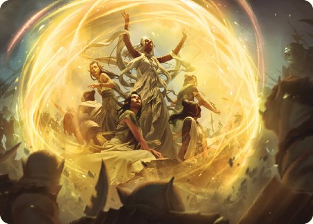 Heroic Intervention Art Card [The Lord of the Rings: Tales of Middle-earth Art Series]-1