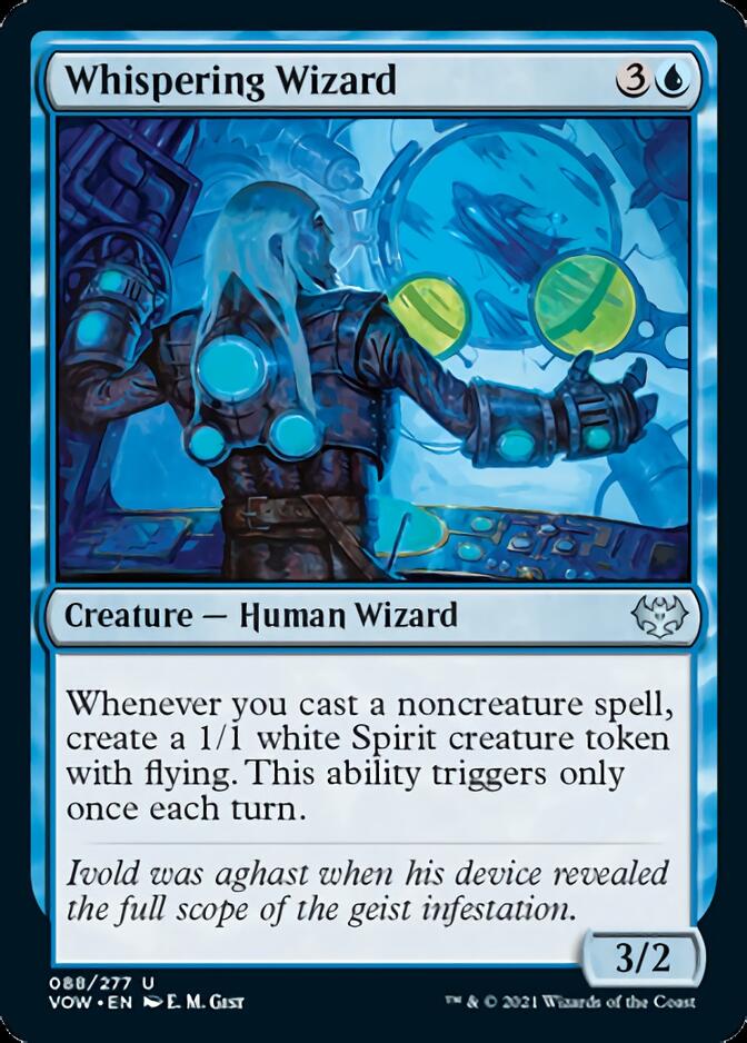 Whispering Wizard [Innistrad: Crimson Vow]-1