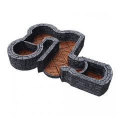 WarLock Tiles Expansion Pack - 1 inch Dungeon Angles & Curves-1