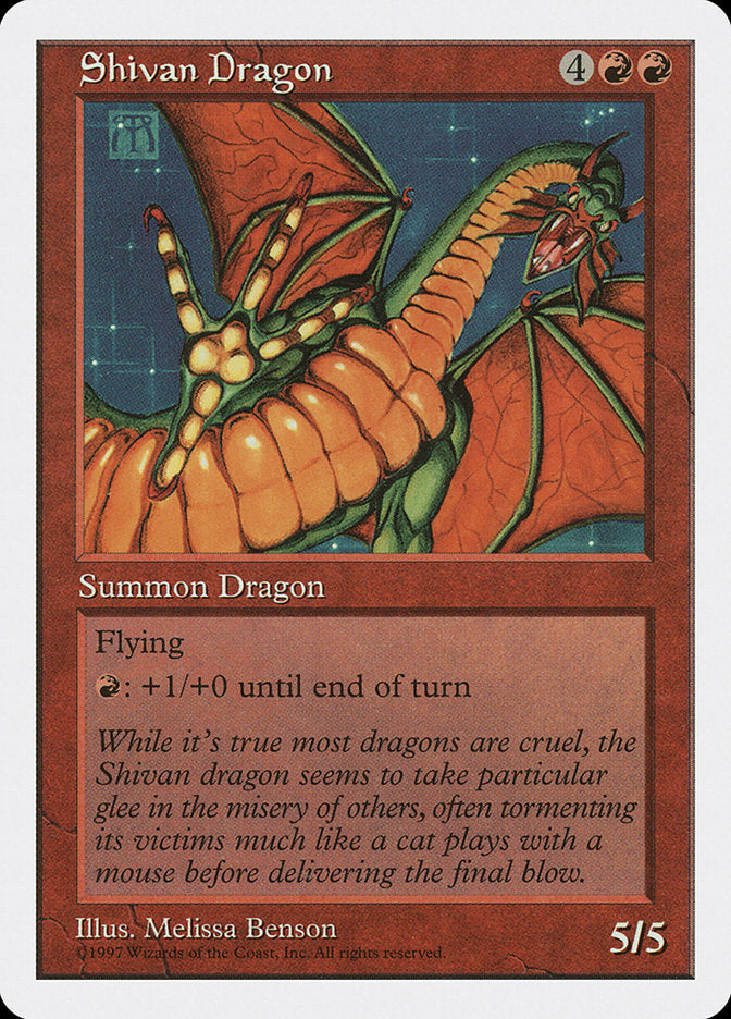 Shivan Dragon [Fifth Edition]-1
