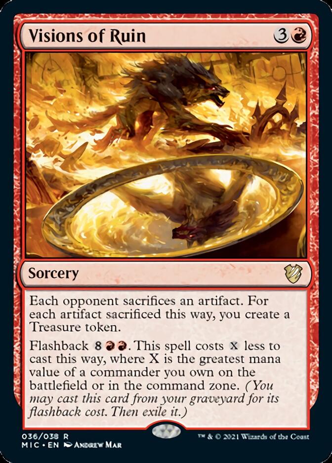 Visions of Ruin [Innistrad: Midnight Hunt Commander]-1