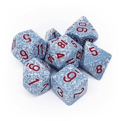 Chessex Dice Sets: Air Poly 7-dice Cube-1
