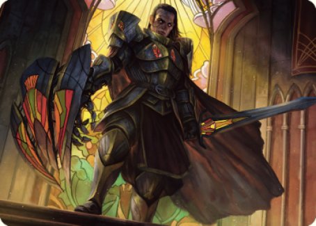 Benalish Sleeper Art Card [Dominaria United Art Series]-1