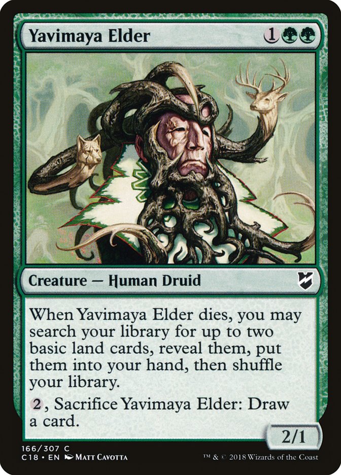 Yavimaya Elder [Commander 2018]-1
