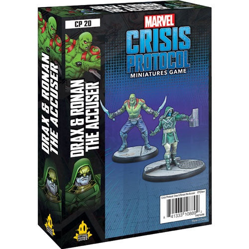 Marvel Crisis Protocol Miniatures Game Drax and Ronan the Accuser Character Pack-1