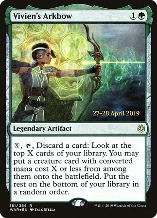 Vivien's Arkbow [War of the Spark Promos]-1