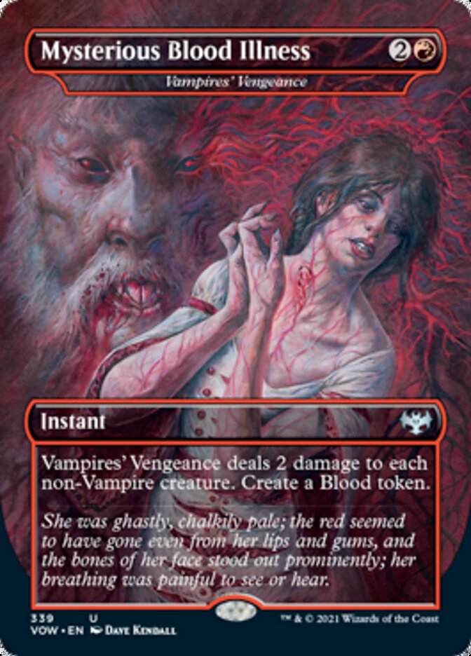 Vampires' Vengeance - Mysterious Blood Illness [Innistrad: Crimson Vow]-1