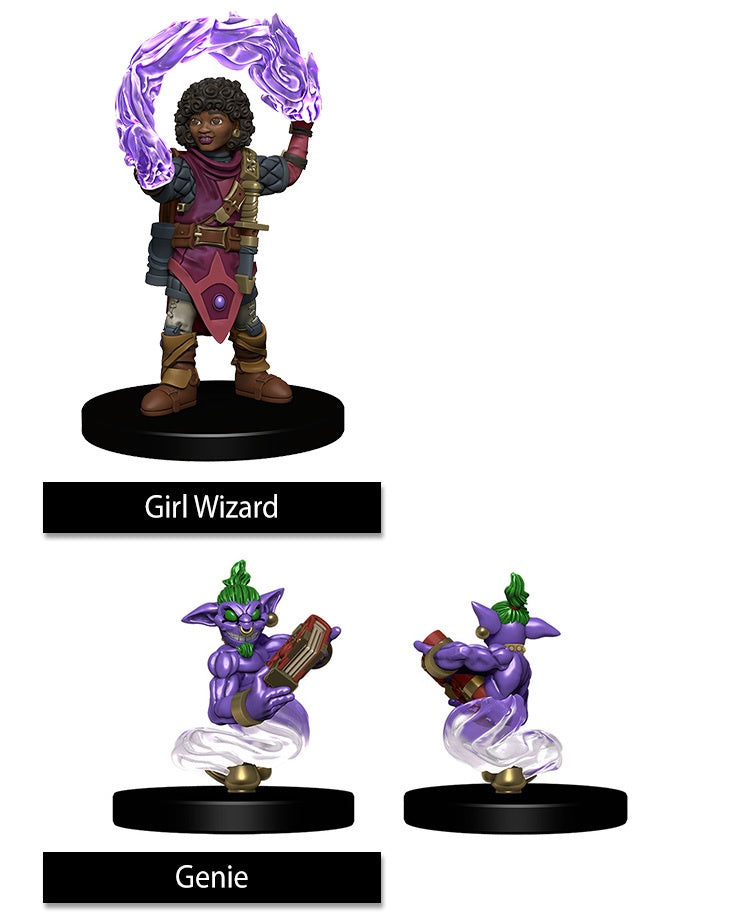 WizKids Girl Wizard & Genie-1