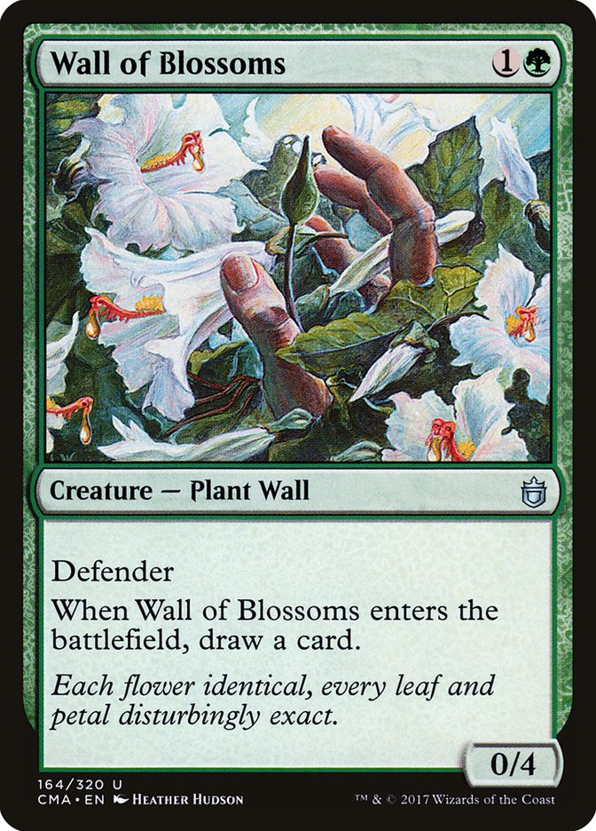 Wall of Blossoms [Commander Anthology]-1