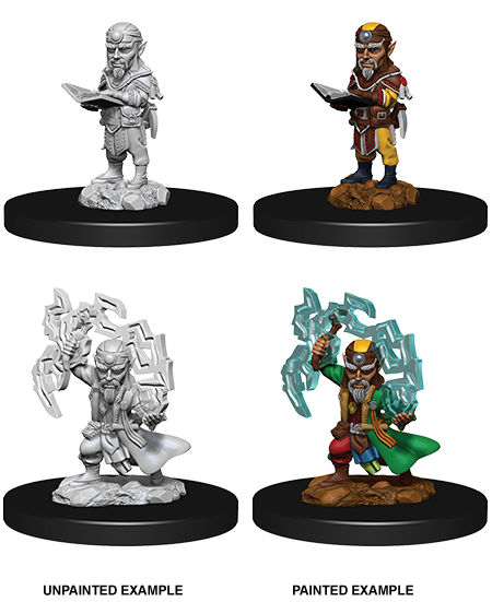 Pathfinder Deep Cuts Unpainted Miniatures Male Gnome Sorcerer-1