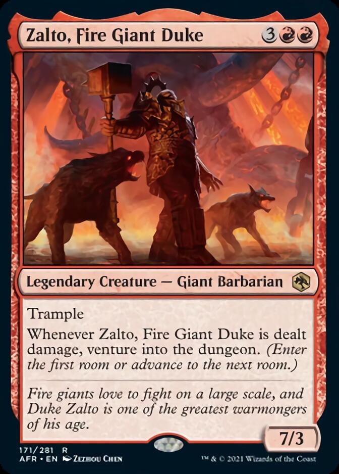 Zalto, Fire Giant Duke [Dungeons & Dragons: Adventures in the Forgotten Realms]-1