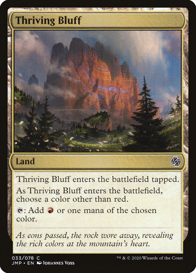 Thriving Bluff [Jumpstart]-1